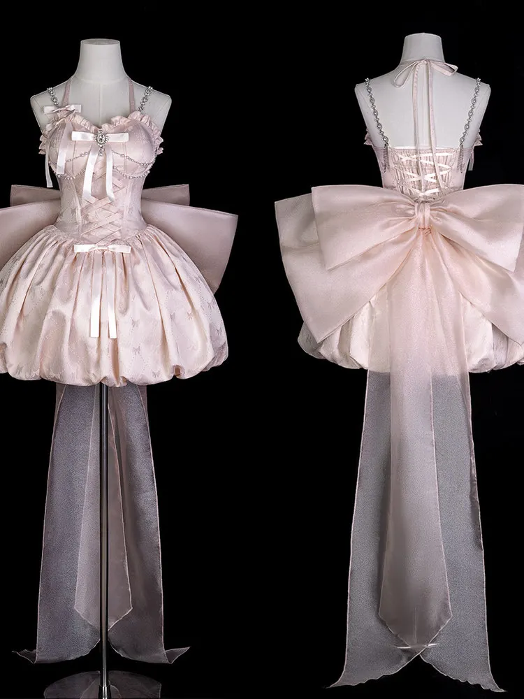 [Run Away Sweetheart] Original Lolita Female Cute Sweet Princess Dress Haute Couture Dress Lolita Skirt