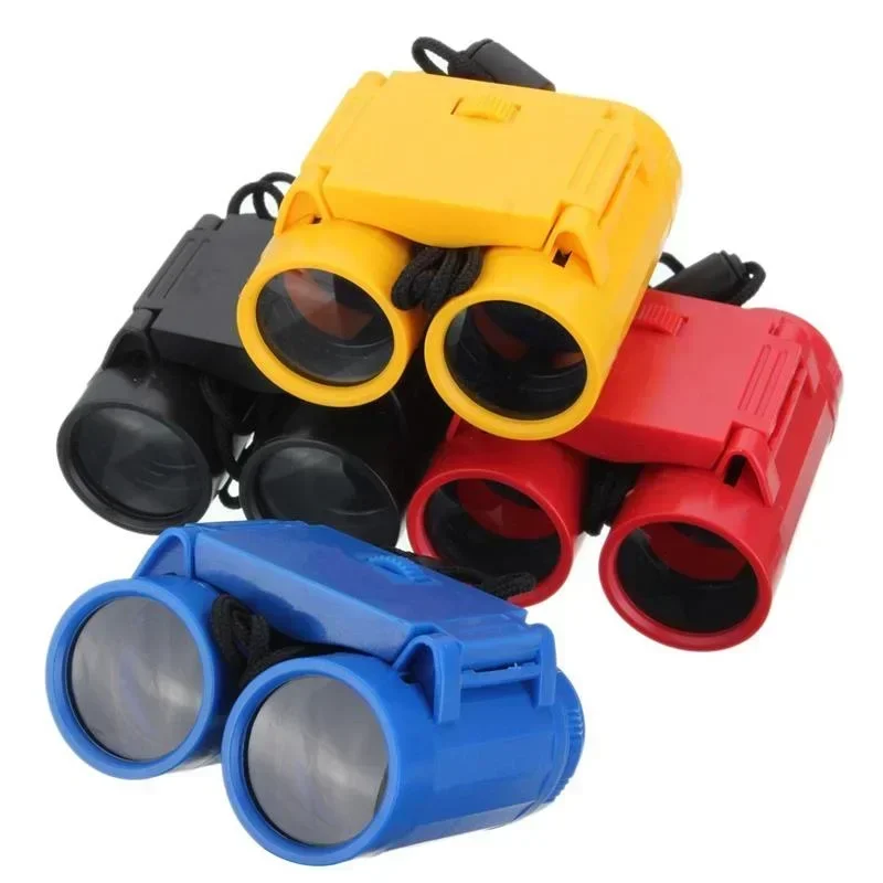 Telescope Portable Kid Binocular Foldable Outdoor Observing Tool 2.5X High Resolution Children Binocular