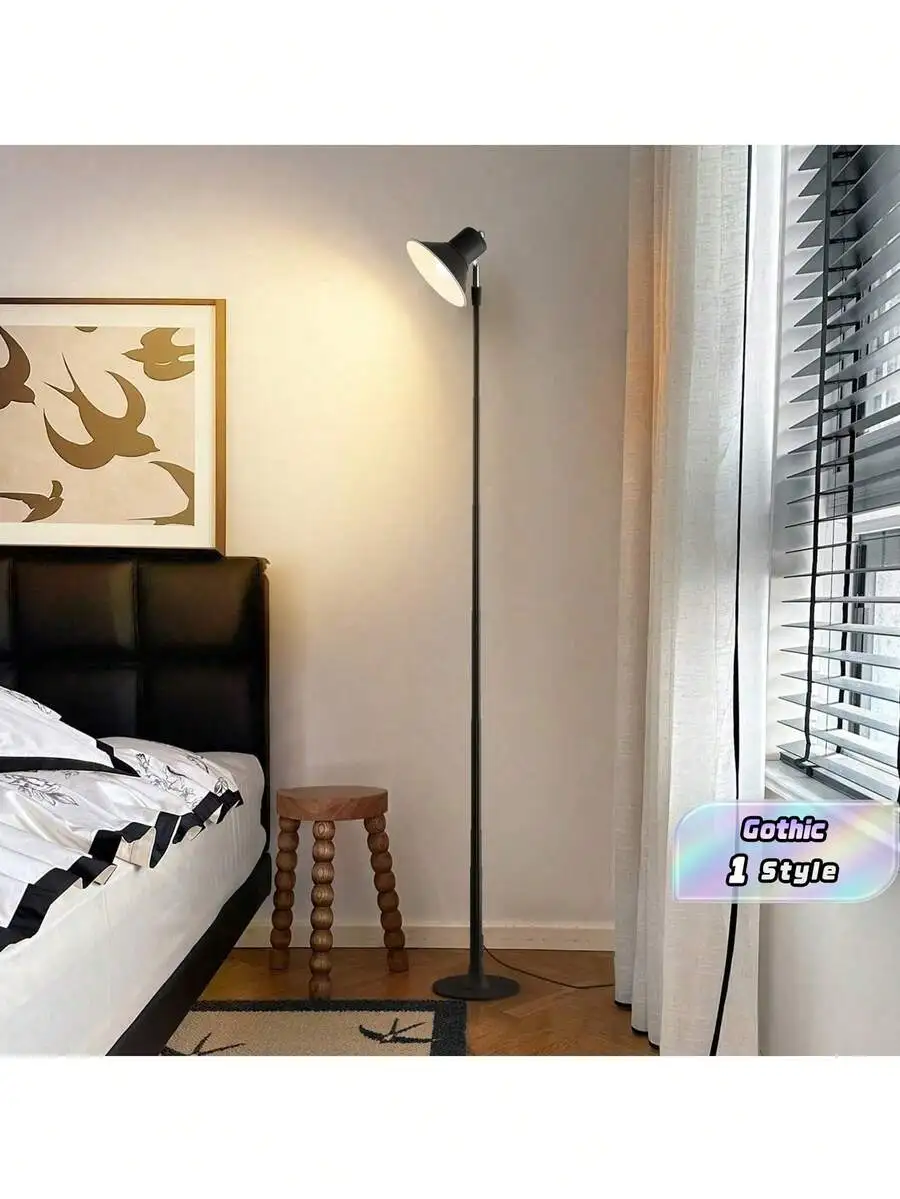 1 piece 57inch Modern Adjustable Height LED Floor Lamp, USB Powered 3000K-6500K Dimmable Table Lamp, Indoor Multifunctional Corner Standing Light