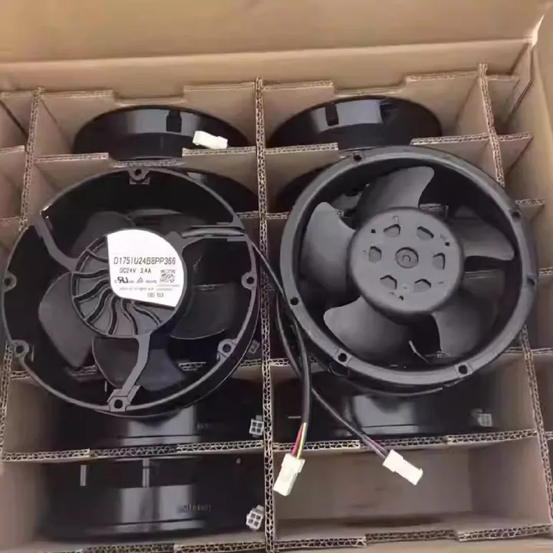 

D1751U24B8PP366 (1 шт.) 24V DC 3.4W 3.4A Вентилятор охлаждения постоянного тока в наличии