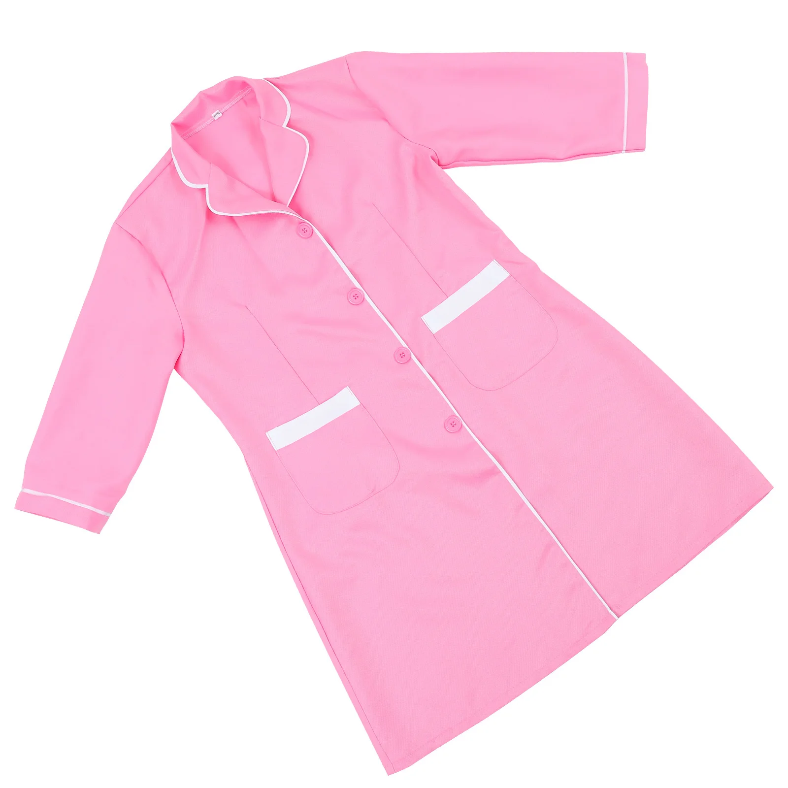 Beauty Salon Dress Lightweight Breathable Beautician Work Clothes Skin-Friendly Hairdressing Smock For Salon Multi-Function