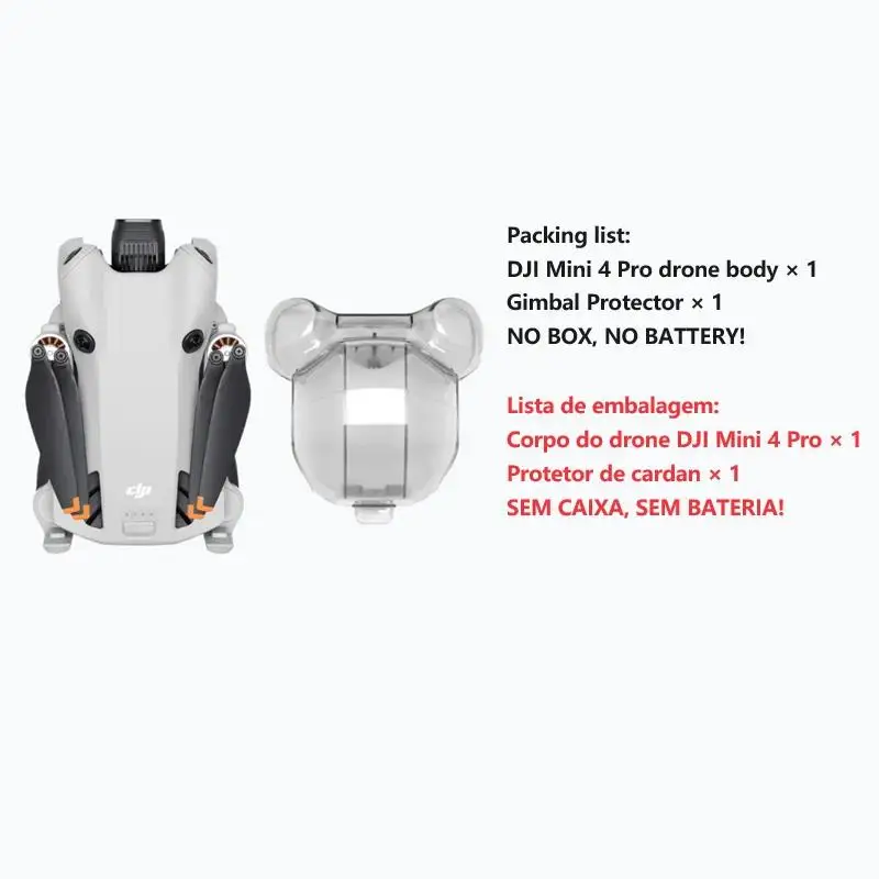 Top! New 100% Original DJI Mini 4 Pro Drone Fly More Combo Under 249g 4K/60fps HDR True Vertical Shooting ActiveTrack 360°