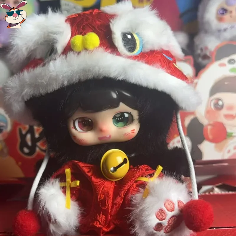 เด็กใหม่สาม PUFUFU Fortune Bell Series ตุ๊กตากล่องตาบอดกระเป๋าจี้น่ารักการ์ตูนประณีตของเล่น Surprise ของขวัญกล่องลึกลับ