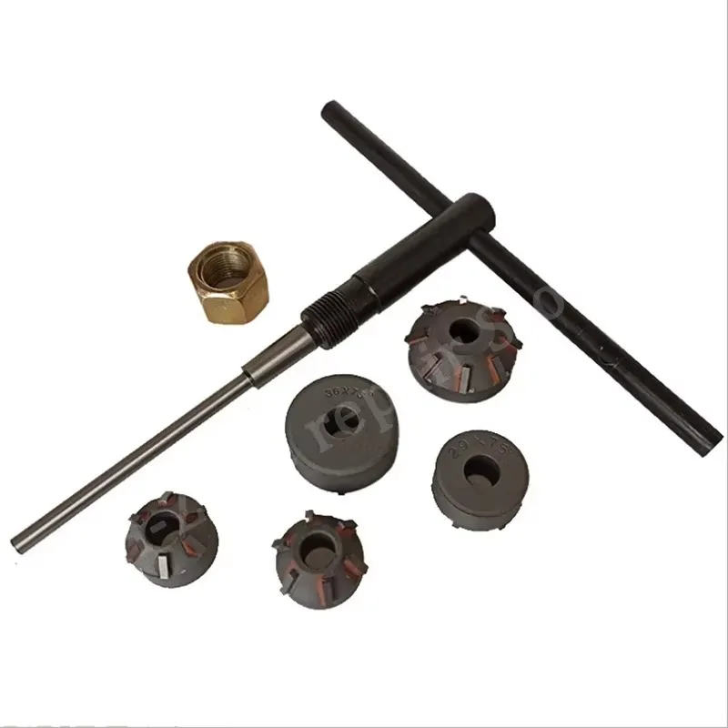 

Набор разверток седла клапана автомобиля 22-38 мм, высококачественный инструмент для ремонта седла клапана, шлифовальный круг, инструмент для седла клапана из твердого сплава с алмазным покрытием