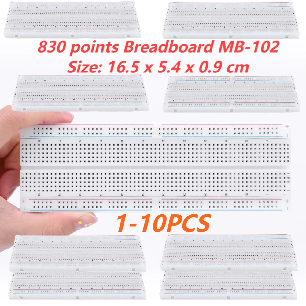 10-1 قطعة النموذج PCB لحام اللوح لحام اللوح Protoboard الدائرة PCB لتقوم بها بنفسك عدة 200 حفرة تطوير PCB اختبار المجلس