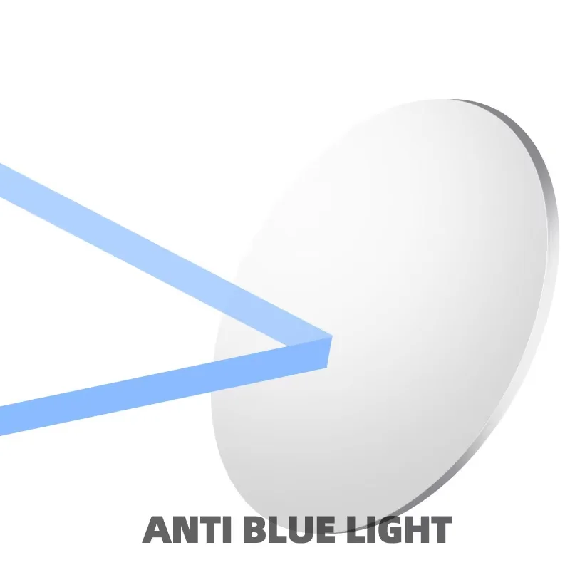 EU -0.25CYL ＆ Above 2.0CYL Anti Blue Light Blocking Prescription Glasses Lens  CR-39 Resin Aspheric