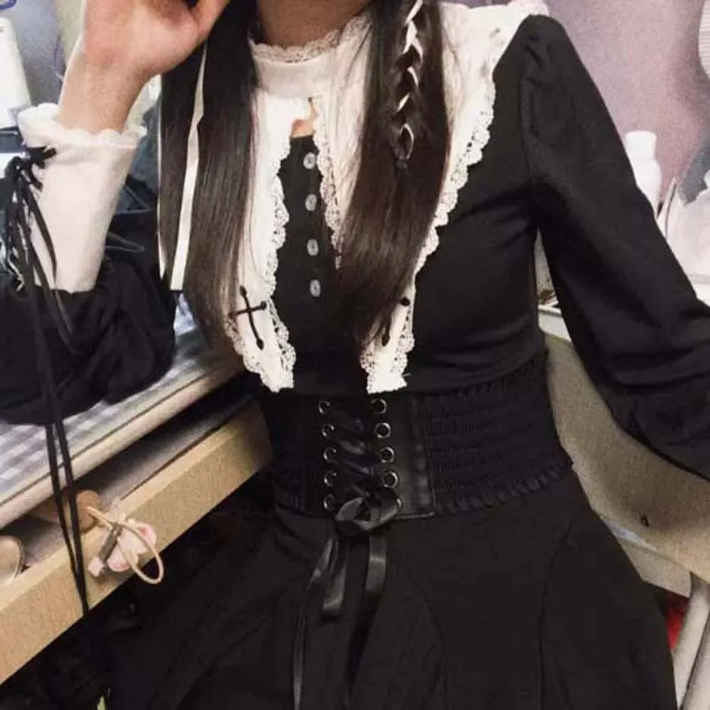 Fashion Adjustable Elastic Pleated Cummerbunds Strap Rope Polyester Wide Corset Waistband Girdle PU Elastic High Wide Belt Girls