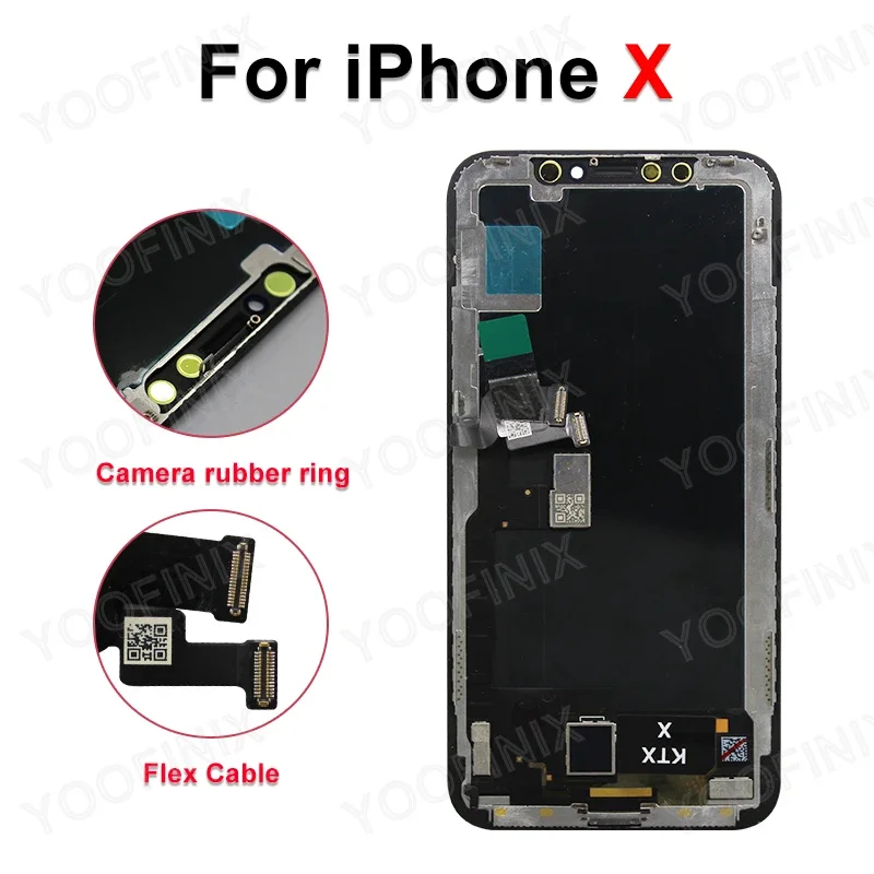 OLED INCELL For iPhone X XR 11 LCD Display 11 PRO MAX 12 Pro XS MAX Digitzer For iPhone 12 13 Mini 14 PLUS LCD Touch Screen Part