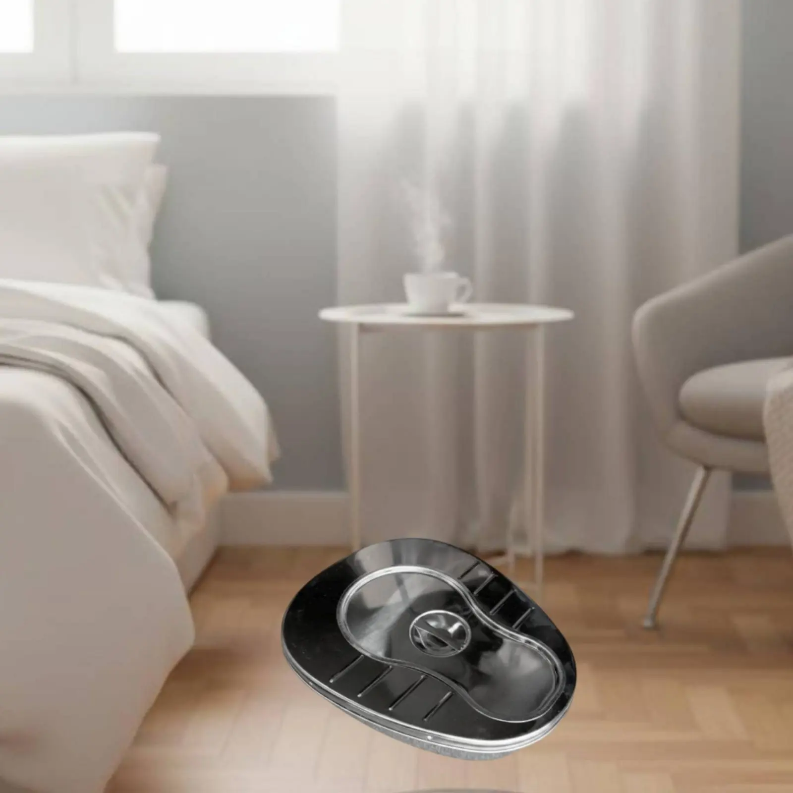 

Stainless Steel Bedpan Long-Lasting Lidded Bedpan Stainless Steel Commode Pan Reusable Medical Care Heavy Duty for Hospital