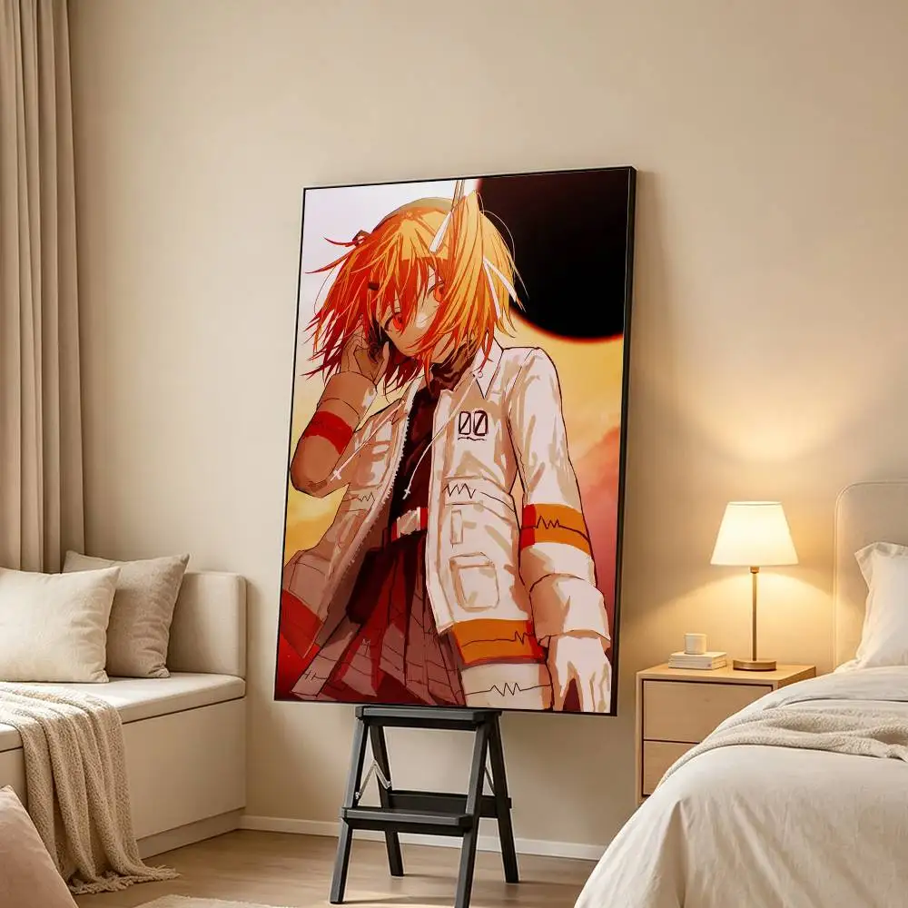 Adachi R-Rei C-Cute Poster Waterproof Wall Art Sticker For Bar Living Room Vintage Decor High Quality Print Gift
