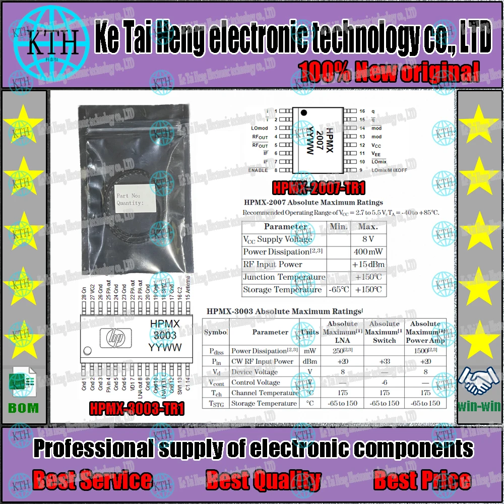 5 قطعة/الوحدة HPMX-2007 HPMX-3003 SSOP16 SSOP28 HPMX-2007-TR1 HPMX-3003-TR1 100% جديد