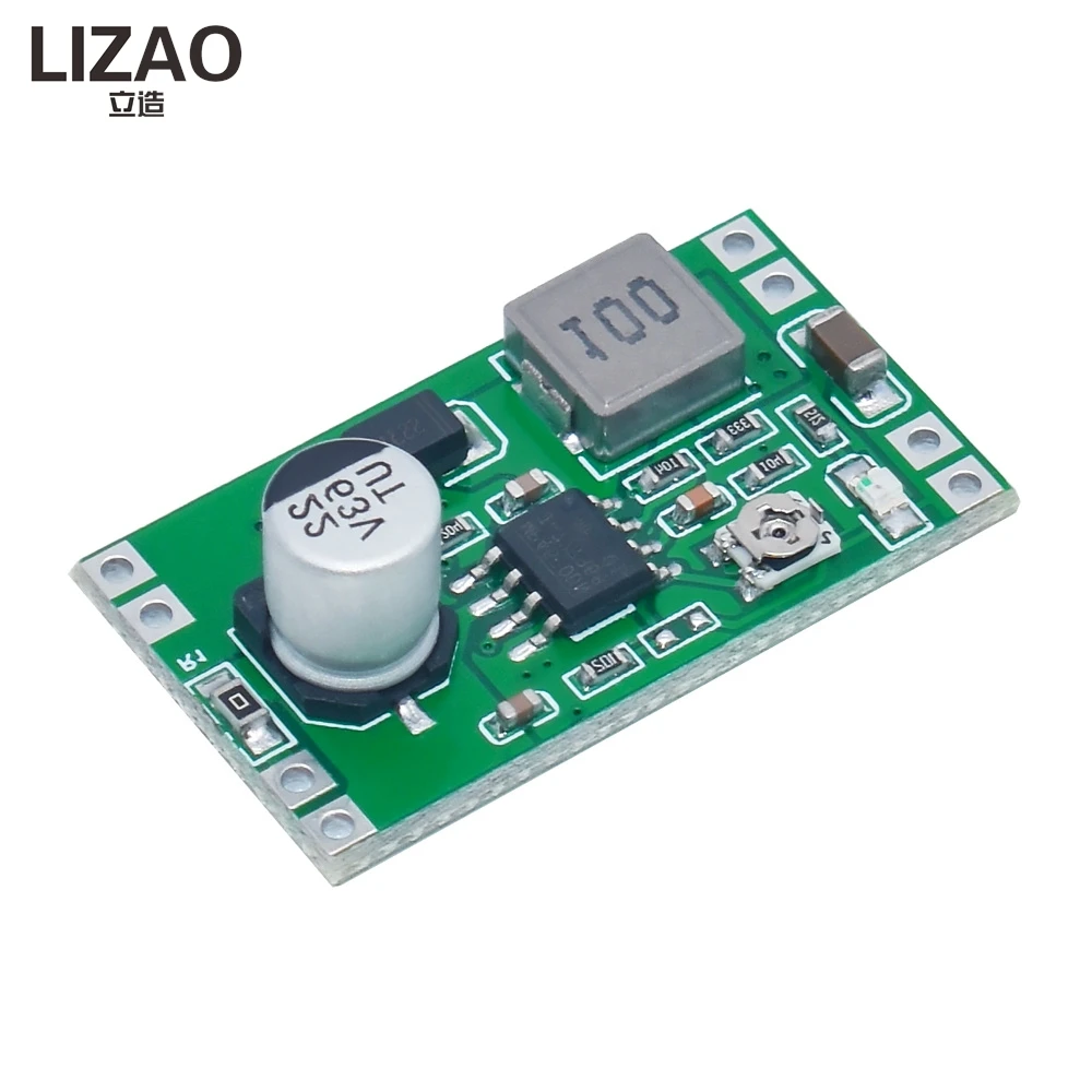 MP4560 DC-DC Step-Down Power Module, 2A Adjustable Regulator 6-55V Input to 3.3/5/9/12V Output