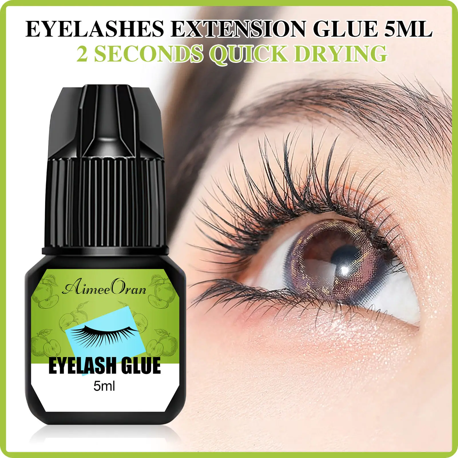 Strengthening False Eyelash Glue Fast Drying Non-irritating Eyelash Glue for Women Eyelashes Practice EIG88