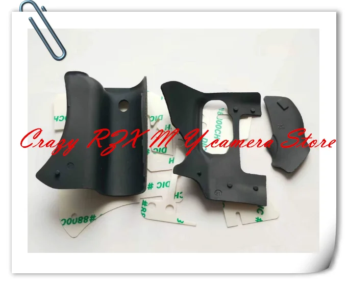 3 stücke EINE set Vorne Gummi Grip + Hinten Rückseite gummi Für Canon EOS 650D 700D T5i KISS X7i mit band Kamera Teil