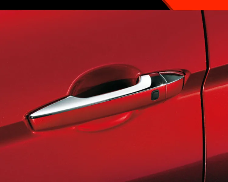 For Outlander 2022 ABS Chrome Side Door Handle Top Cover Match With Original Car Exterior Accessories - view 6