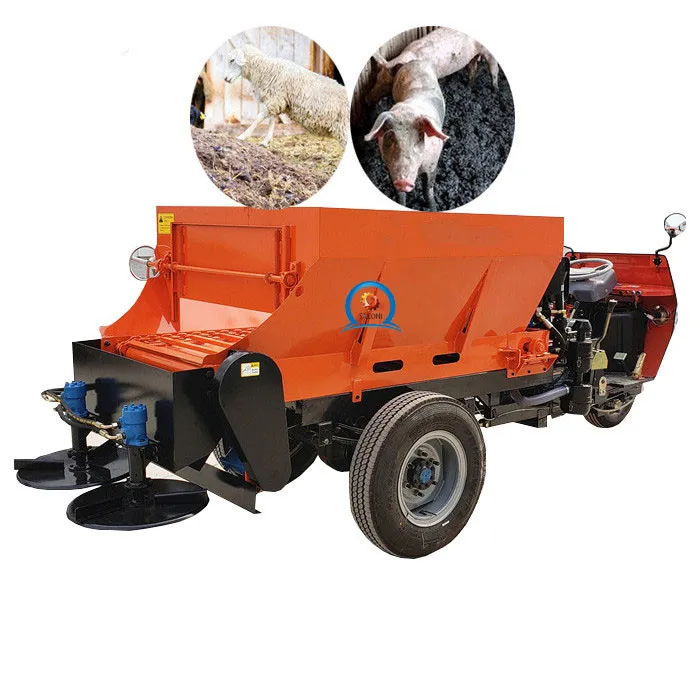 Heißer Verkauf Multifunktionale Manure Spreader Landwirtschaftliche Dünger Spreizmaschine