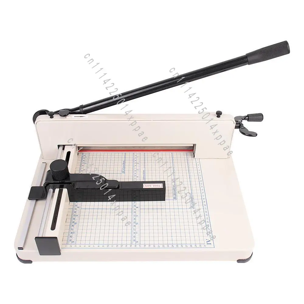 858A4 Heavy-duty Paper Cutter Sharp Blade Can Cut 400 Sheets of Paper Cutter Thick Layer