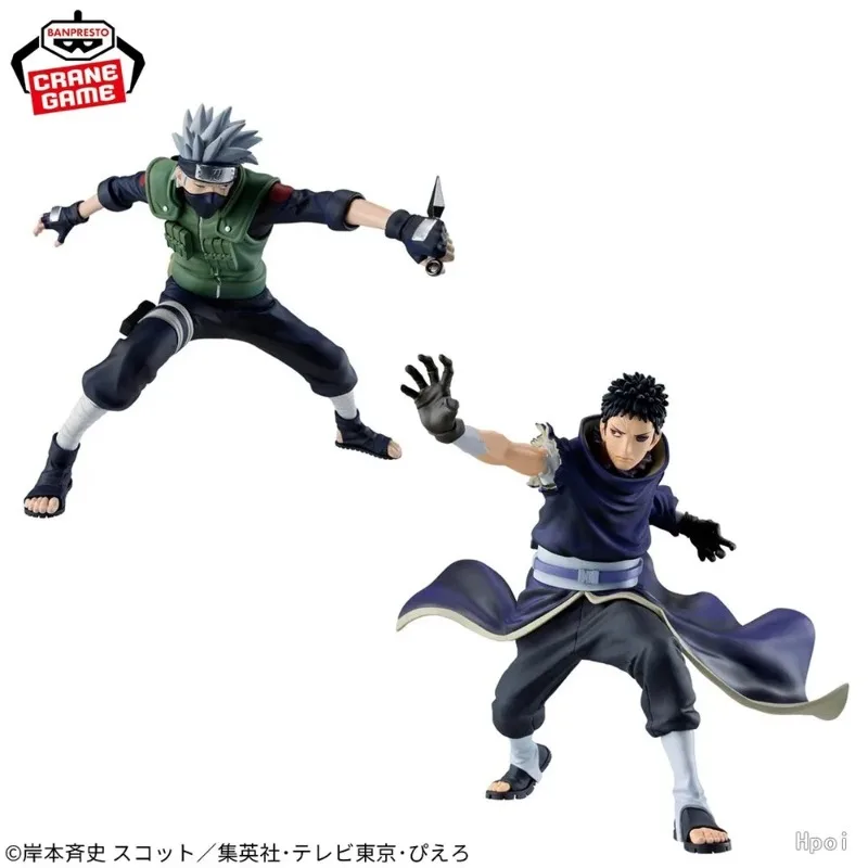 

Fast Shipping Original Bandai Spirits Vibration Stars Uchiha Obito Hatake Kakashi Naruto 72 Series, 63 Model Toys Collection