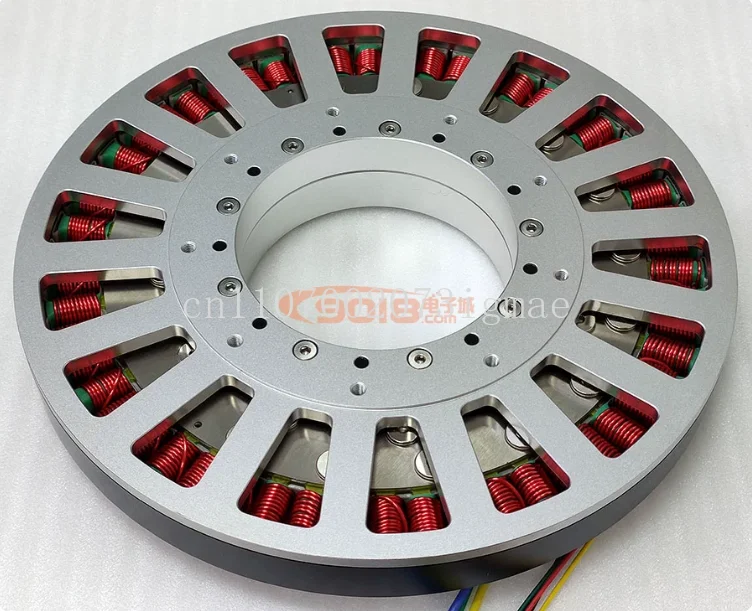20310 torque 10Nm large permanent magnet DC brushless motor hollow shaft ultra-thin low-speed torque motor