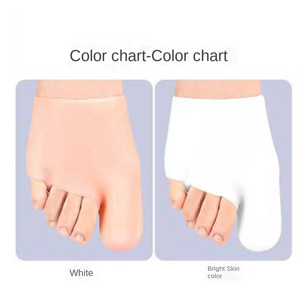 เครื่องมือดูแลเท้า Toe Straightener Toe Orthotics BRACE Corrector Thumb Toe Separators SEBS Pedicure Forefoot Cushion Pads Unisex