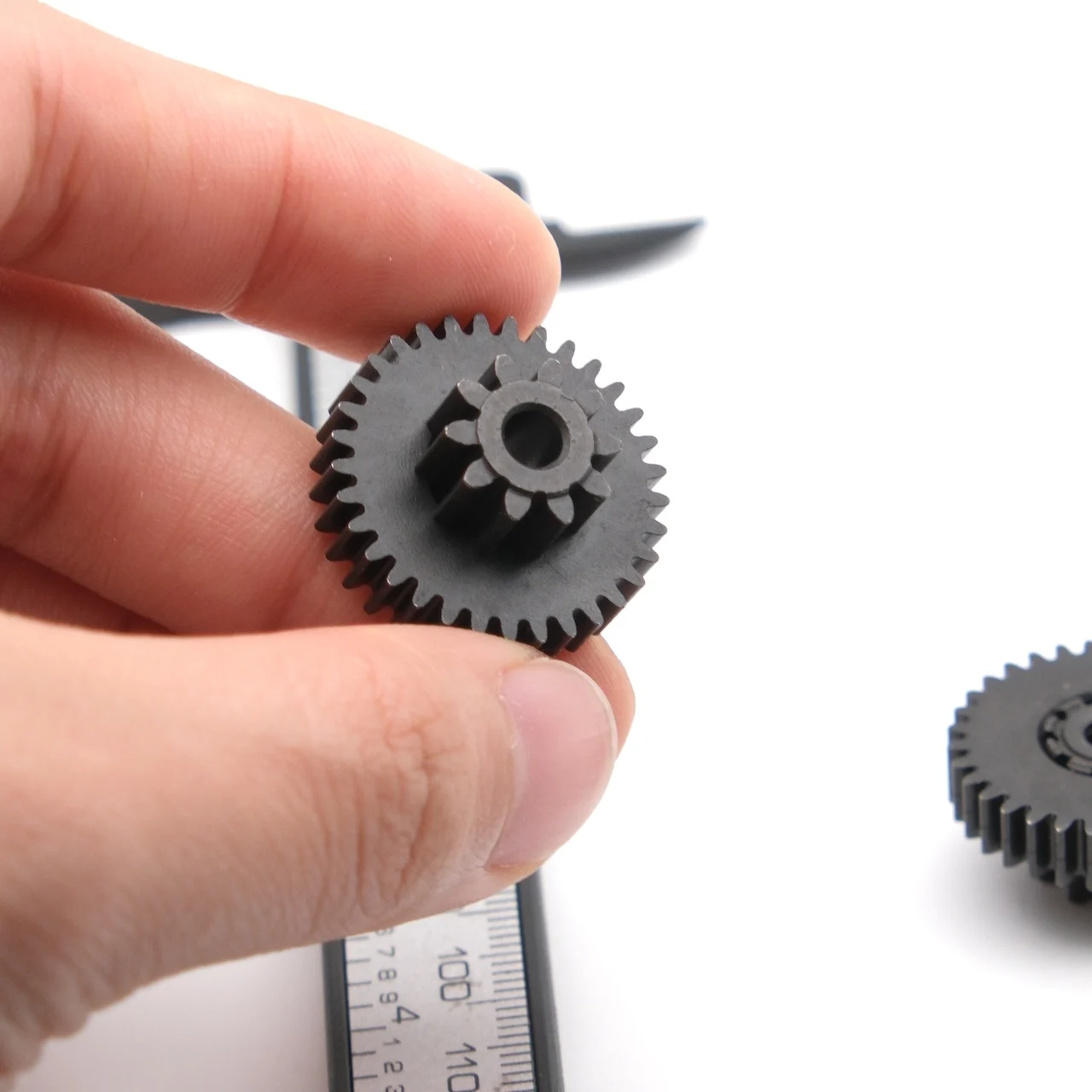 4mm 10/33 Teeth for 3D Printed Reduction Gear Deceleration Transmission System for Printer Scanner 0.7M-1M Double Wheel