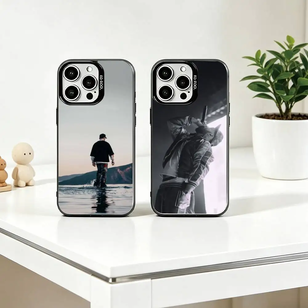 

J-JC R-Reyes JC REYES Tour Phone Case For iPhone 17,16,15,14,13,12,11 Plus,Pro Max,XS,Colored Silver Plated Inside Cover