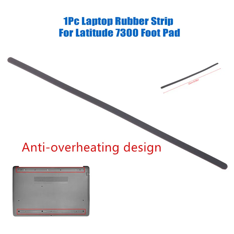 

1Pc High Quality Bottom Shell Cover Support Pad, Rubber Strip, Non-Skid Laptop Feet For Latitude 7300 D Case