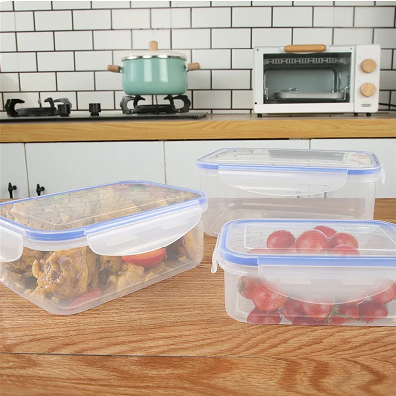 AEB1-3Pcs الثلاجة مانعة للتسرب صندوق معزول للأطفال بينتو صندوق تخزين المواد الغذائية للمدرسة مكتب عامل نزهة في الهواء الطلق #4