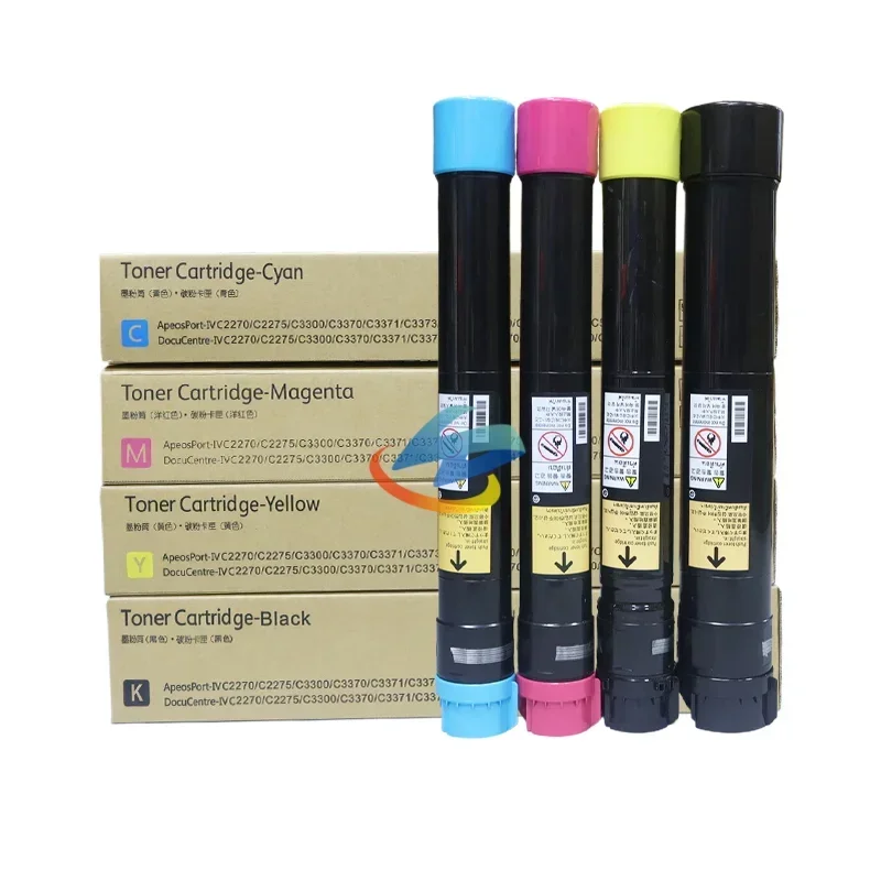 4PCS IV3370 V3375 Copier Toner Cartridge for Xerox DocuCentre IV C2270 2275 3370 3371 3373 3375 4470 4475 5570 5575 CMYK