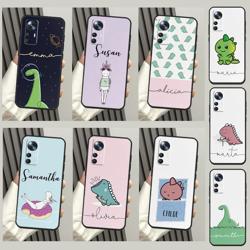 เคสลายไดโนเสาร์สำหรับ X5 F5โพโคโปร X3 X4 GT F4เคส M5 F3สำหรับ Xiaomi 12T Pro 11T 13 Pro 11 12 Lite
