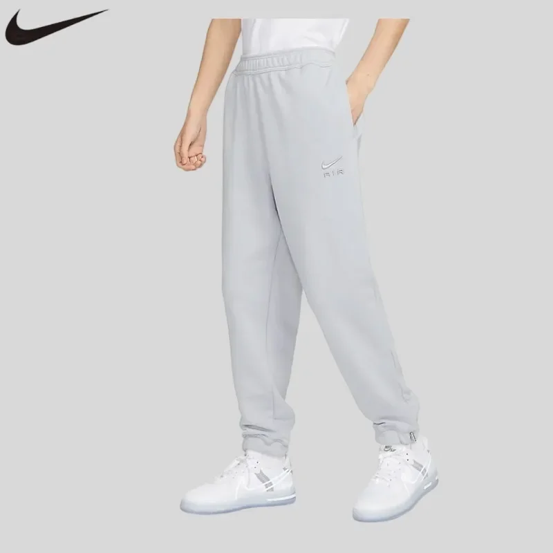 Nike Four Seasons Unisex Knitted Sports Trousers, AIR New French Terry Pants for men women Gym & Daily Wear DV9846-012