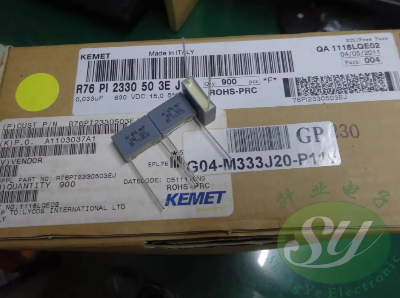 

10PCS AV R76 MKP 0.033uf/630V 33nf 333 New film capacitor 15mm
