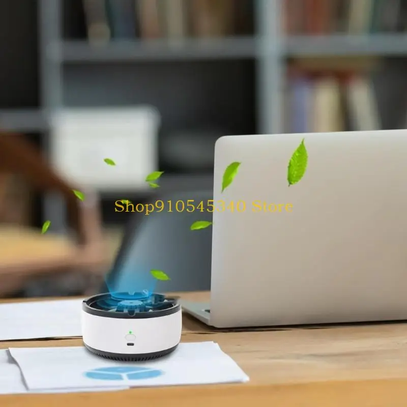 

U2JA Бездымная пепельница очиститель воздуха USB перезаряжаемая пепельница 2 в 1 с автоматическим огнетушением для домашнего