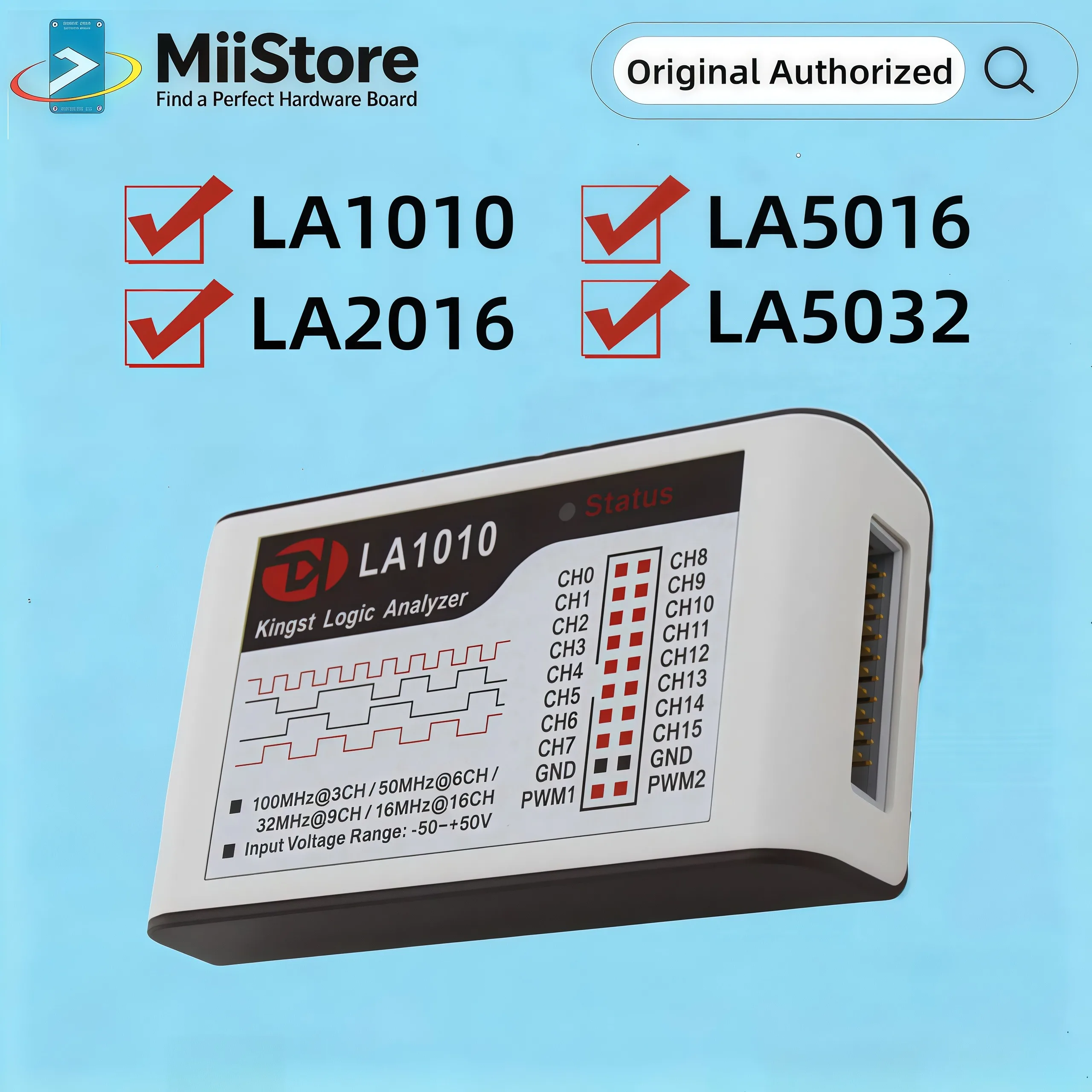 Kingst LA1010 USB 로직 분석기 최대 샘플 - Logic Analyzer Usb 리뷰 및 가격