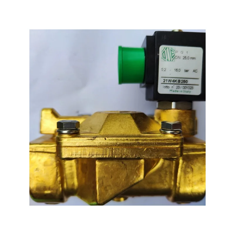 

1 pcs for original disassembled Italian ODE solenoid valve with brass threaded two normally closed type 21W4KB250