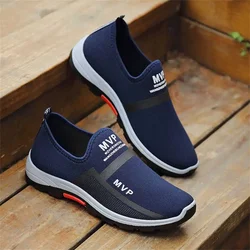 Slip-resistant Dark Blue White Vulcanize Mens Red Sneakers Men's Shoes Men Sport Casuals Snekers Exerciser Top Comfort Cute