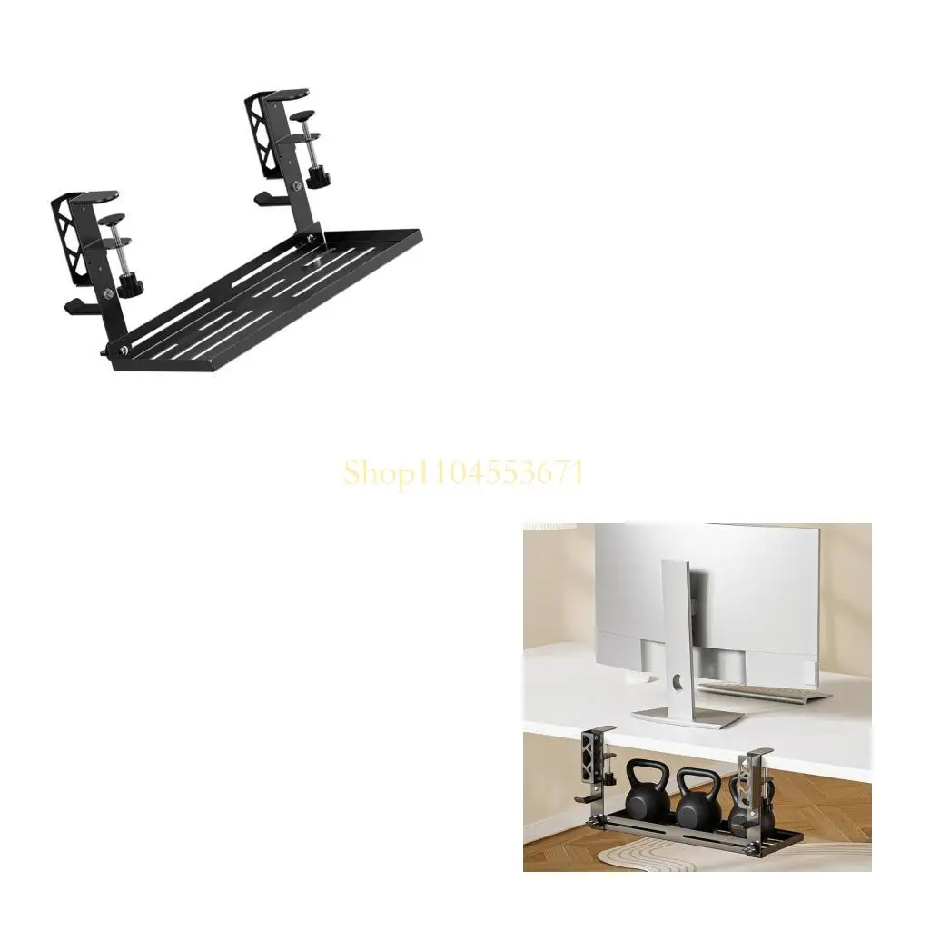 

Best Seller Sturdy Metal Wire Management Clamp For Desk Edges Setups Without Drilling