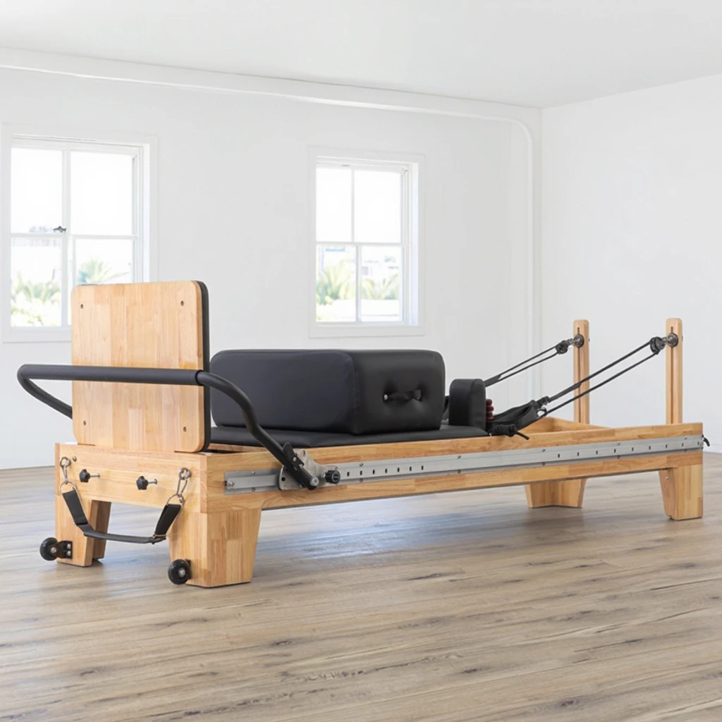 Oak Full Track Core Shaping Bed, Balanced and Durable Portable Pilates Yoga Fitness Equipment