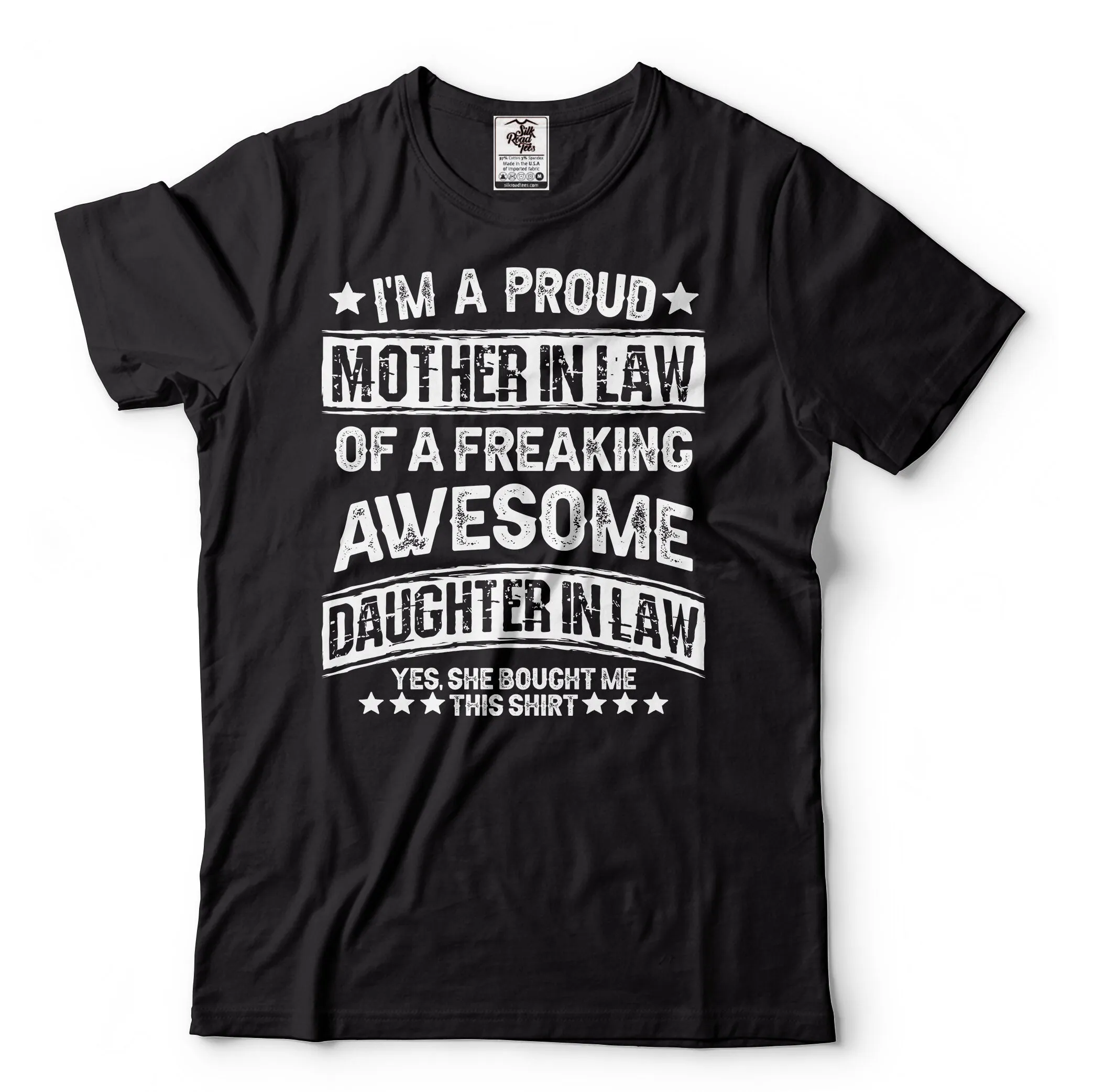 I'M A Proud Mother In Law T Shirt Funny Family Daughter From Mother'S Day