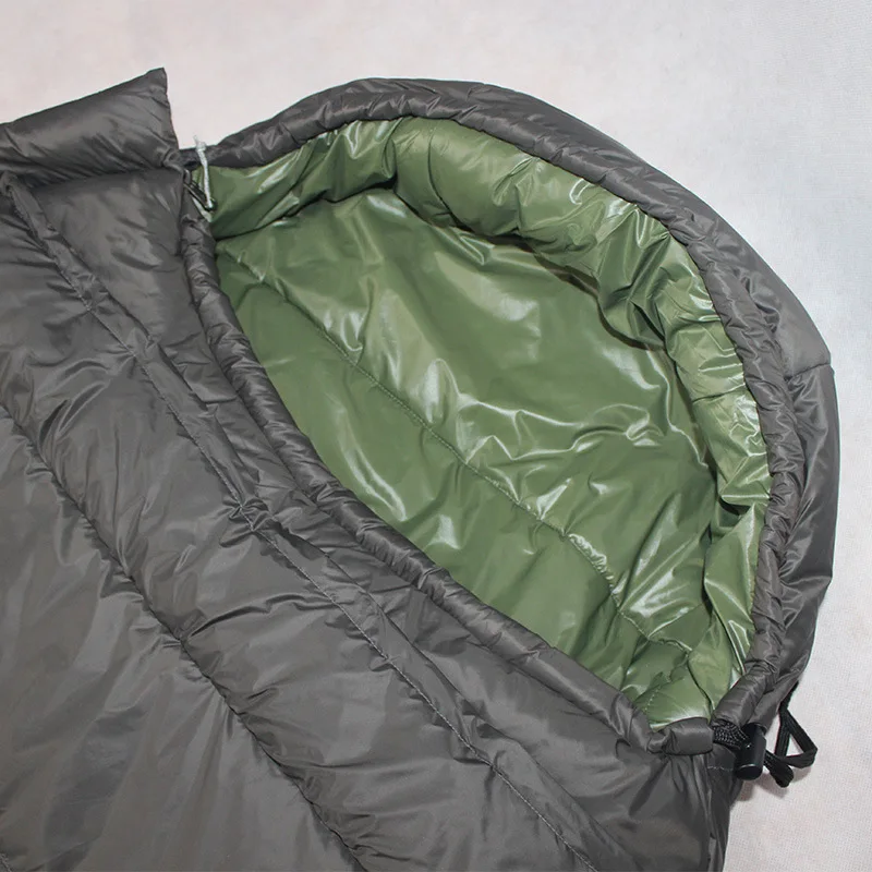 كيس نوم قطني للتخييم للبالغين، مفرد سميك