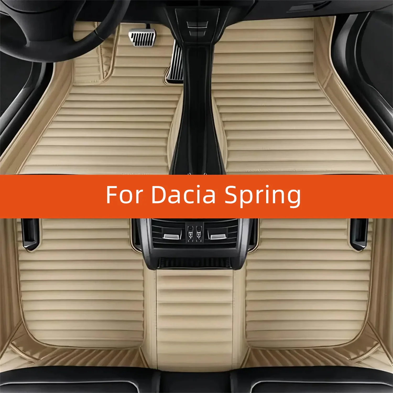 

Custom Leather Car Floor Mat For Dacia Spring 2022 2023 2024 2025 2026 2027 Car Mat Interior Accessories