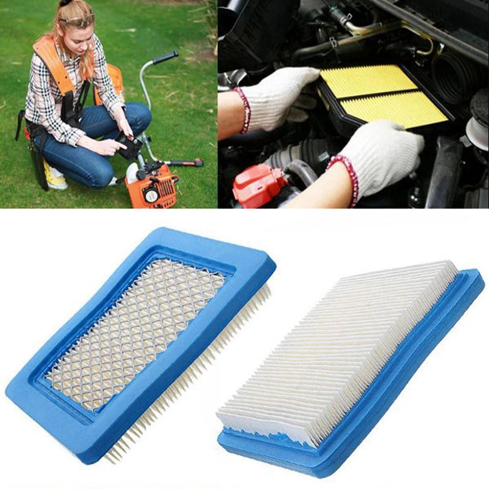 Hot เครื่องตัดหญ้าตัวกรองอากาศอุปกรณ์เสริมกรองสําหรับ Briggs & Stratton 133x114 มม.