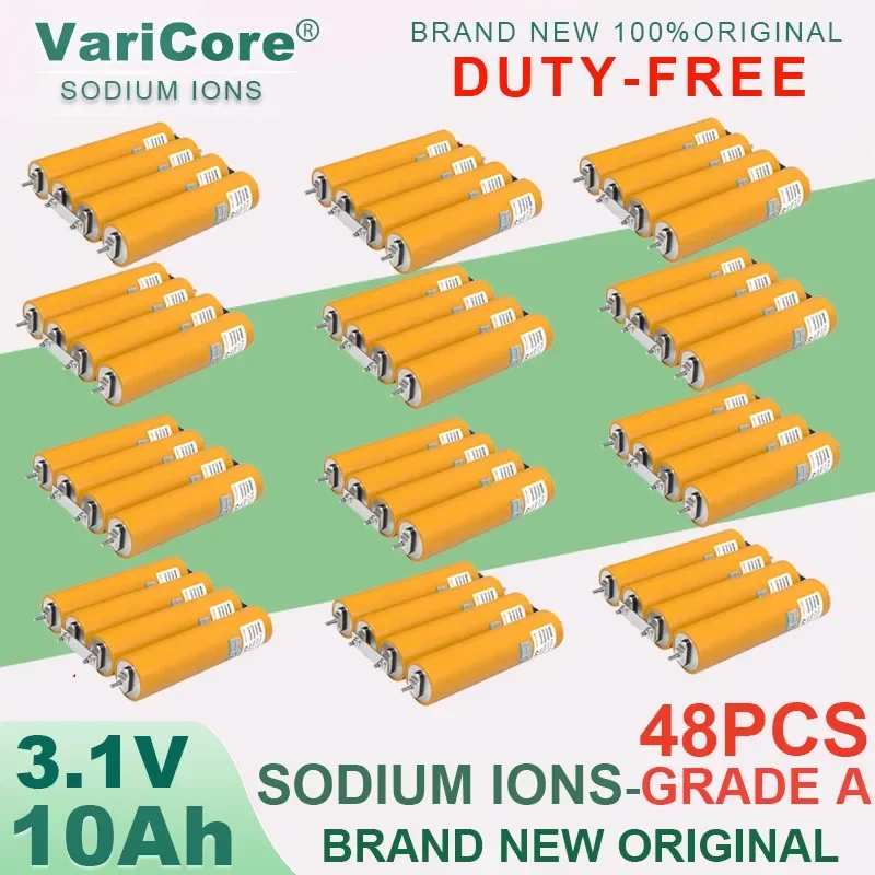 VariCore 3,1V 10Ah Natrium-Ionen-Akku 20C Beständig gegen Niedrige und Hohe Temperaturen DIY 12V 4s Wechselrichter Elektrofahrzeug Reise Camping Klasse A 7