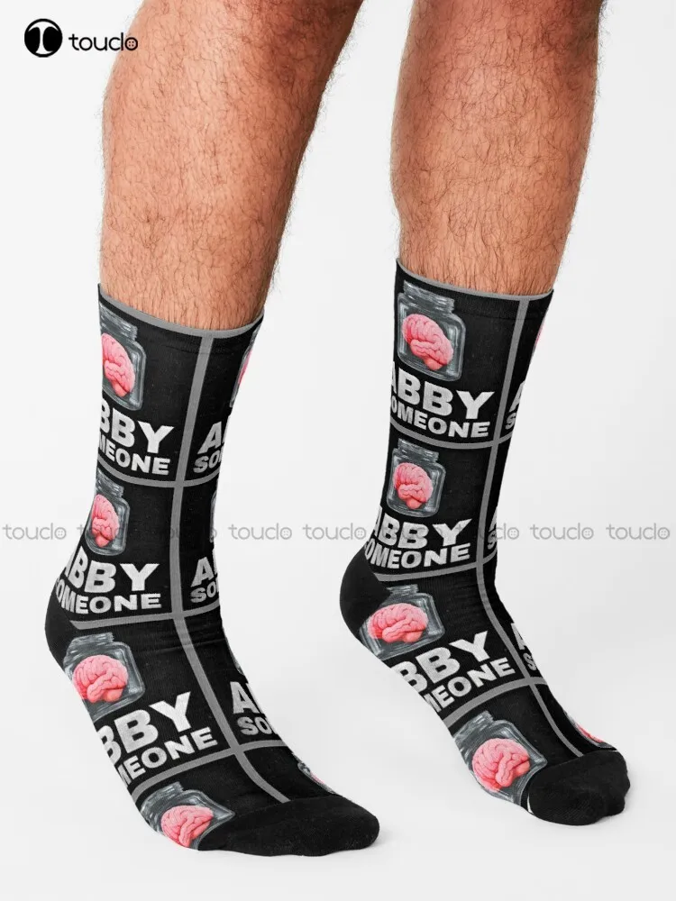 Brain Of Abby Someone From Young Frankenstein Socks Dance Socks Personalized Custom Unisex Adult Teen Youth Socks New Popular