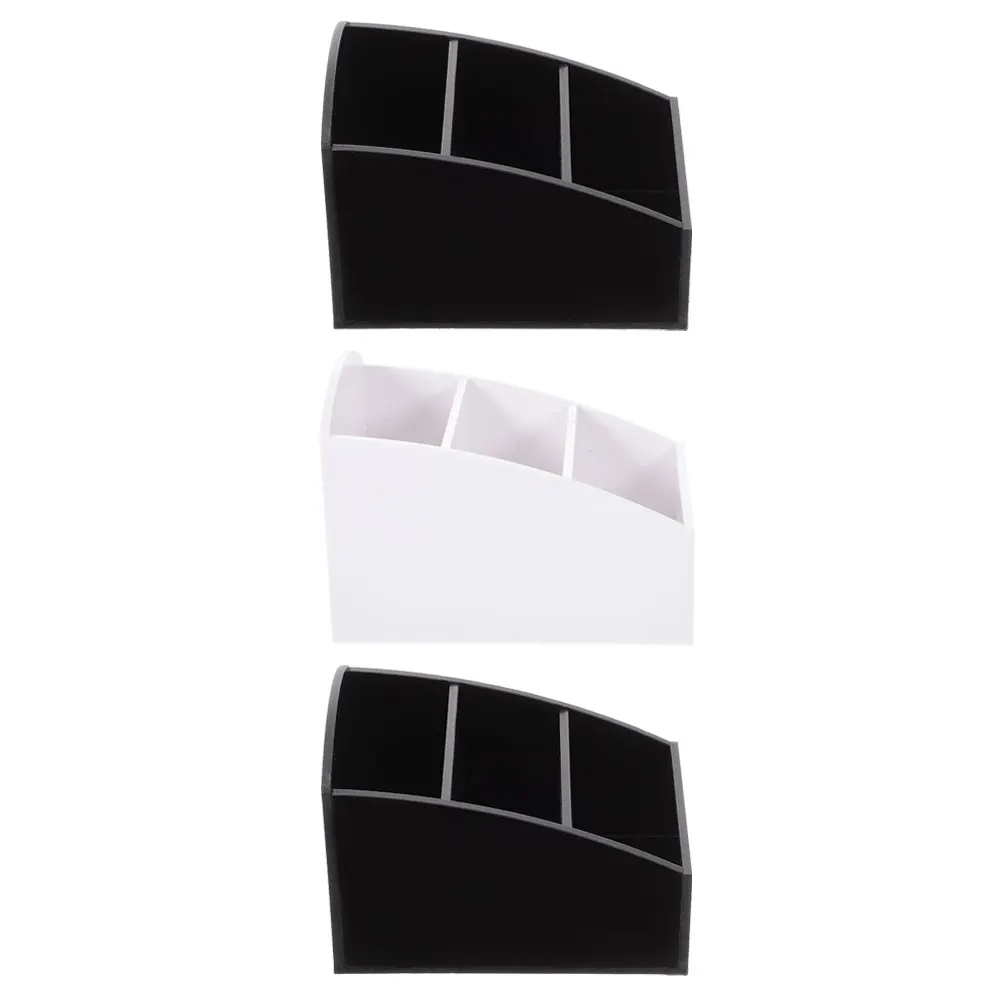 

3Pcs Sugar Packets Storage Box Tea Bag Container Acrylic Holder Desktop ganizer Black White Kitchen Office Coffee Snack Storage