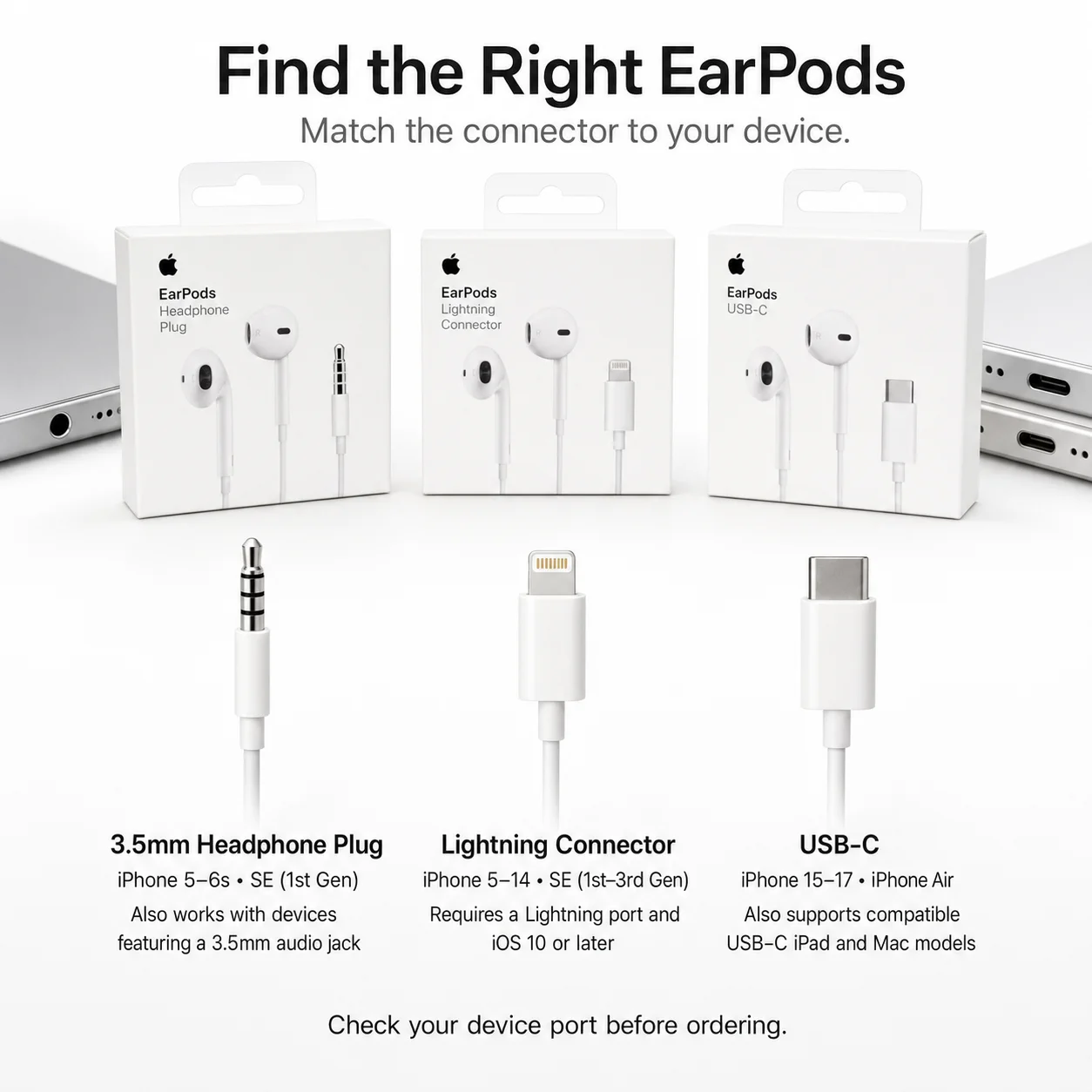 Официальные проводные наушники – обзор и цена Wired Earphone Lightning