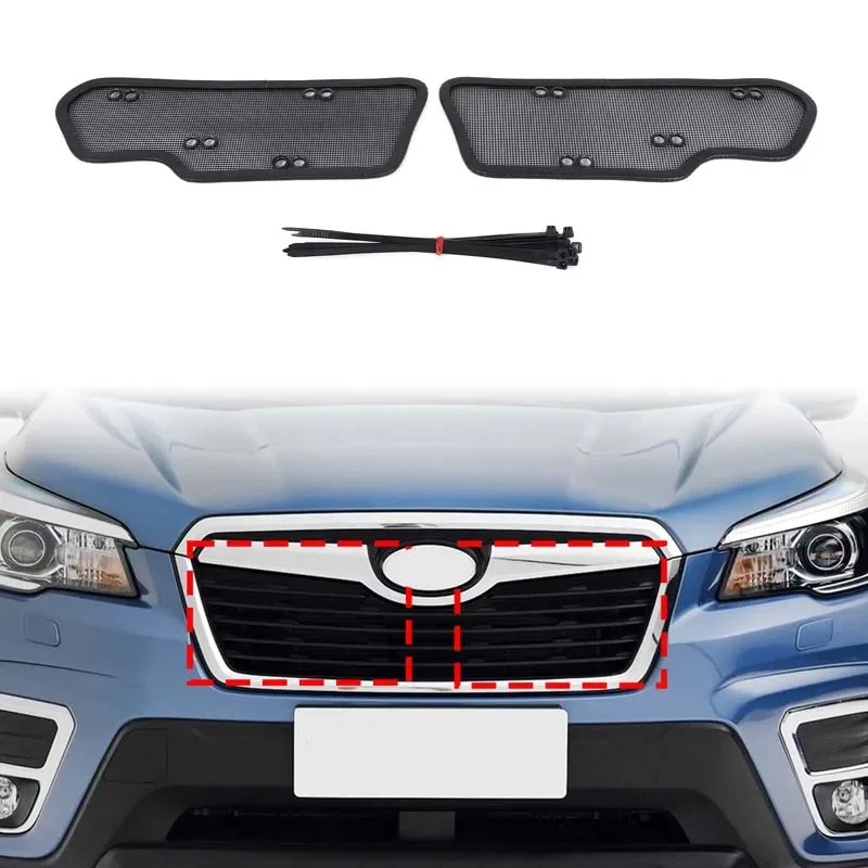 

For Subaru Forester 2019-2021 China Net Anti-Insect Network Car Front Anti-Insect Network Protective Accessories 2pcs