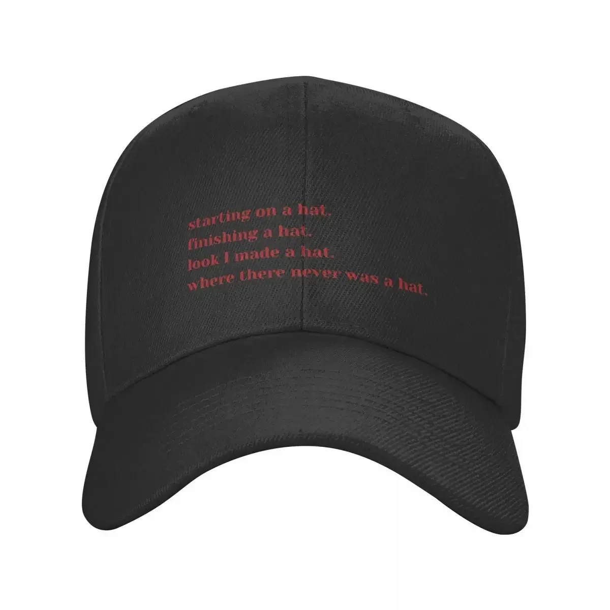 Finishing The Hat LyricsCap Baseball Cap  Custom Cap Woman Hats Men's