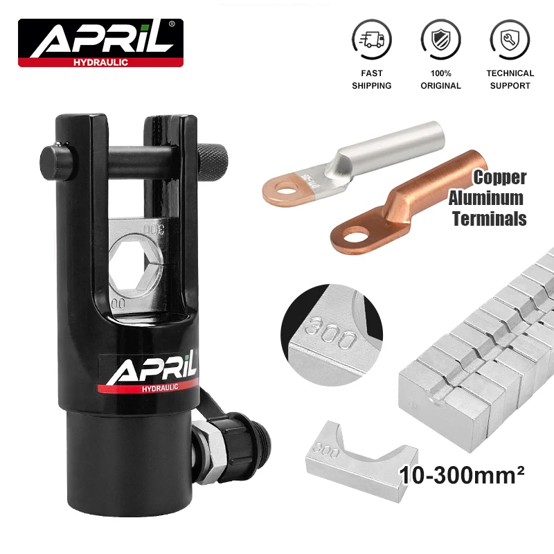 Split Electro-Hydraulic Clamp Crimping Range 10-300mm2 Separate Type Rapid Pressure Crimping Pliers FYQ-300 Output 16T