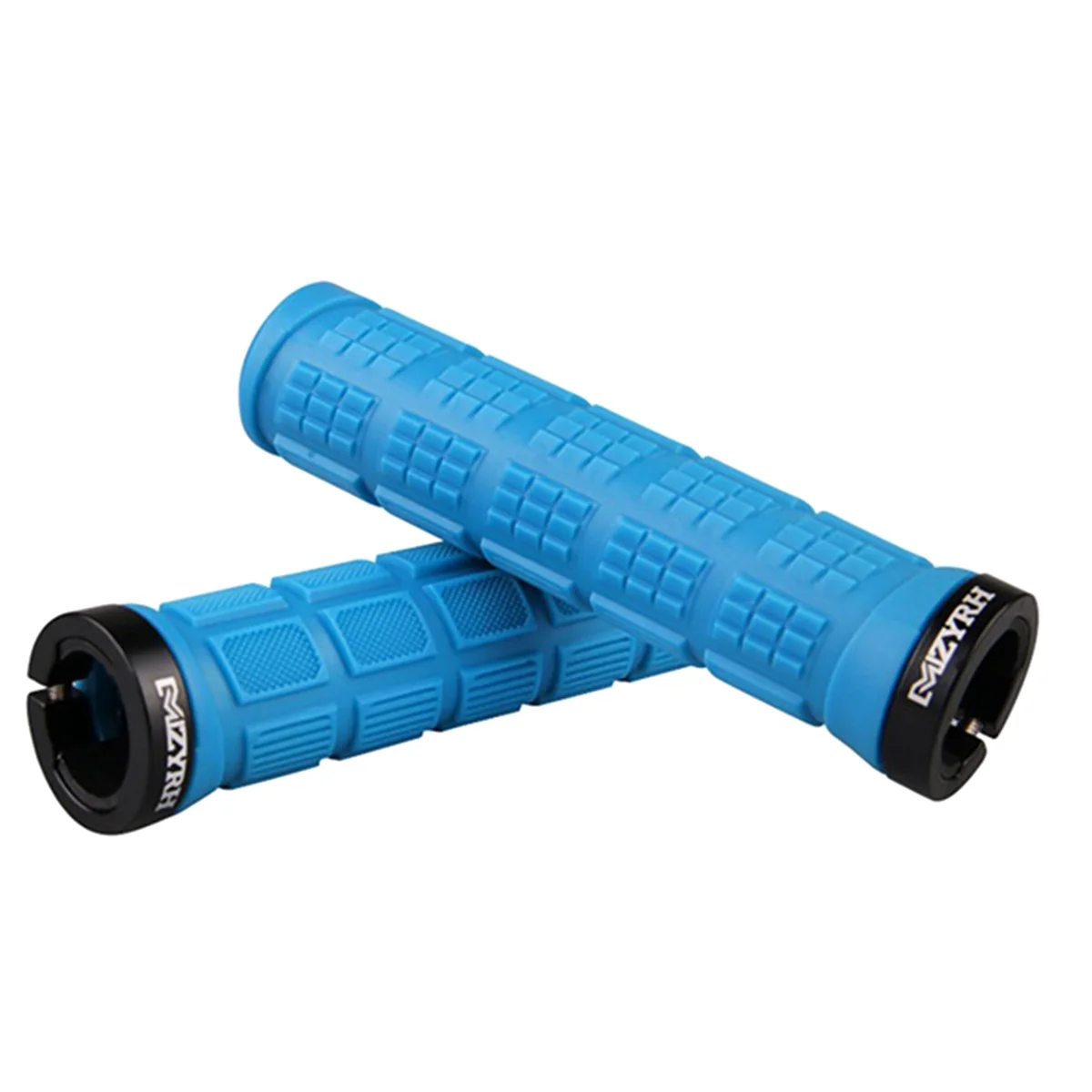 MZYRH Bike Handlebar Grips BMX MTB Bicycle Handles Cover Anti-Skid Bicycles Bar Grips, Dark Blue